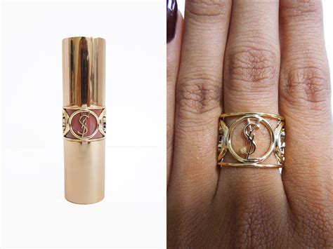 ysl lipstick singapore engraving|YSL lipstick emblem ring.